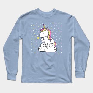 UNICORN CLOUDS Long Sleeve T-Shirt